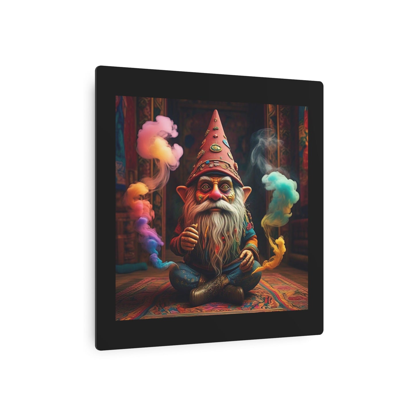 Gnome Metal Art Sign