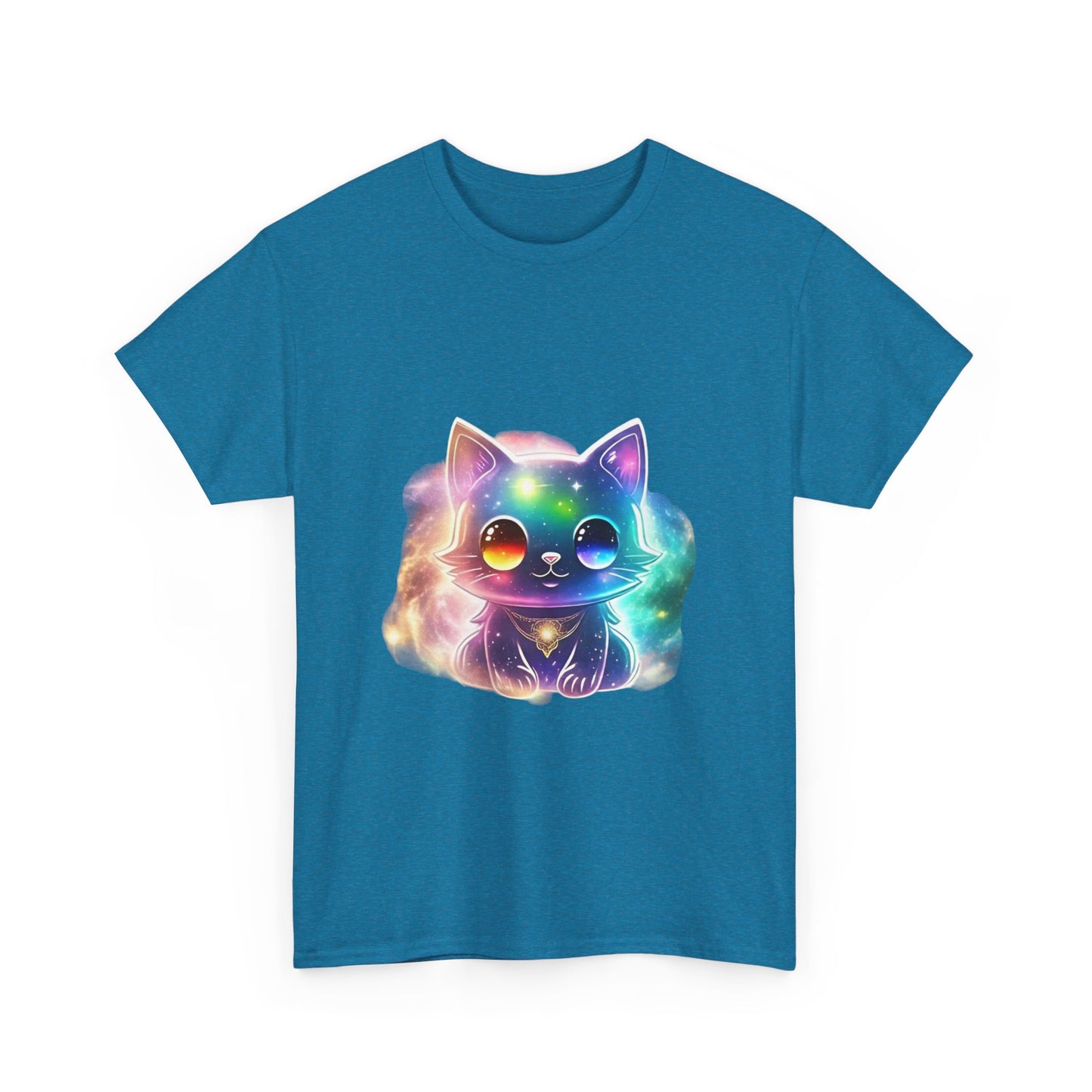 Galaxy Cat Heavy Cotton Tee