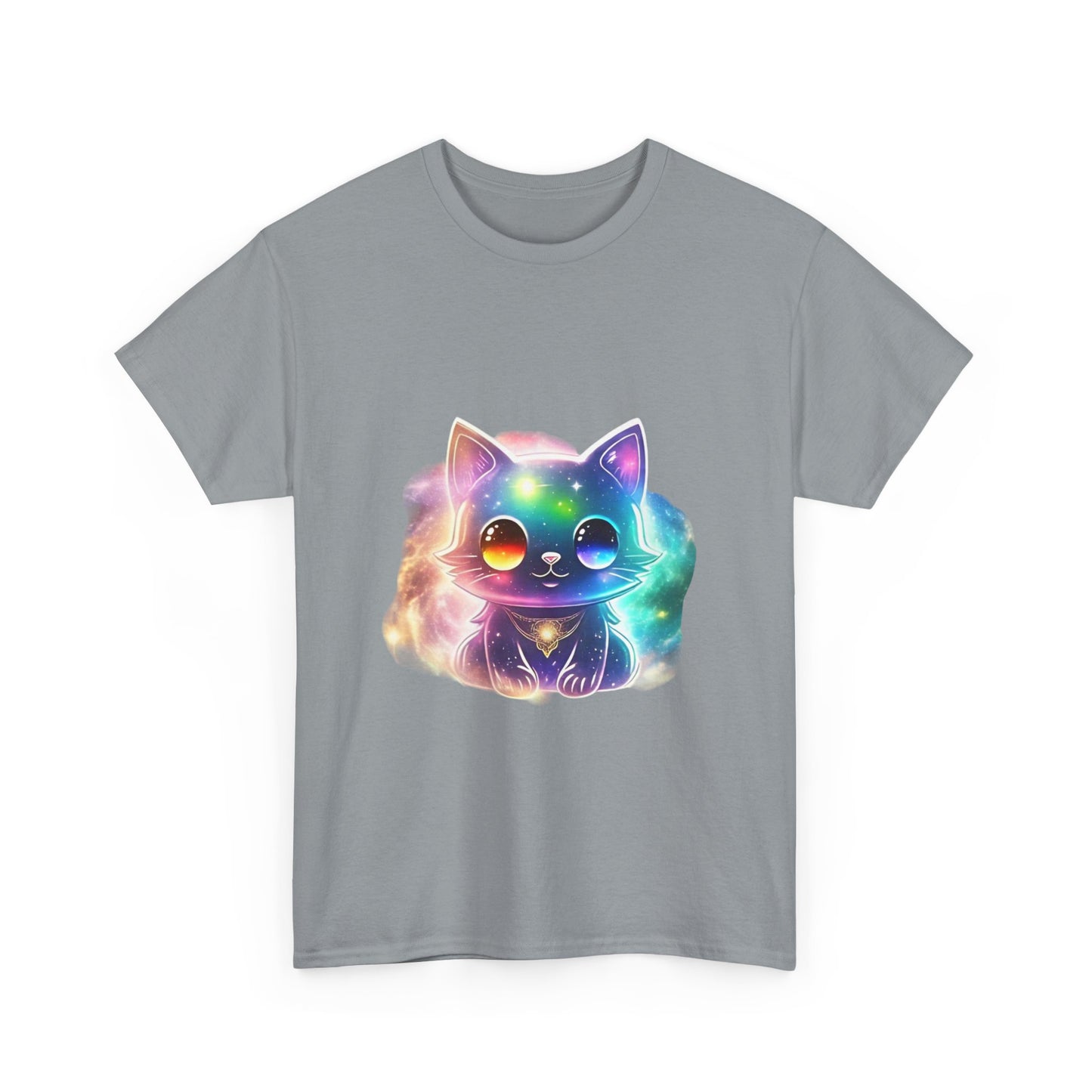 Galaxy Cat Heavy Cotton Tee