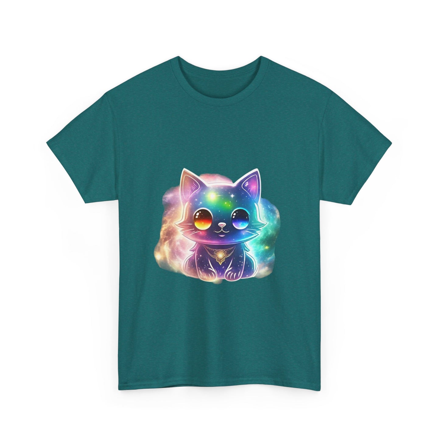 Galaxy Cat Heavy Cotton Tee