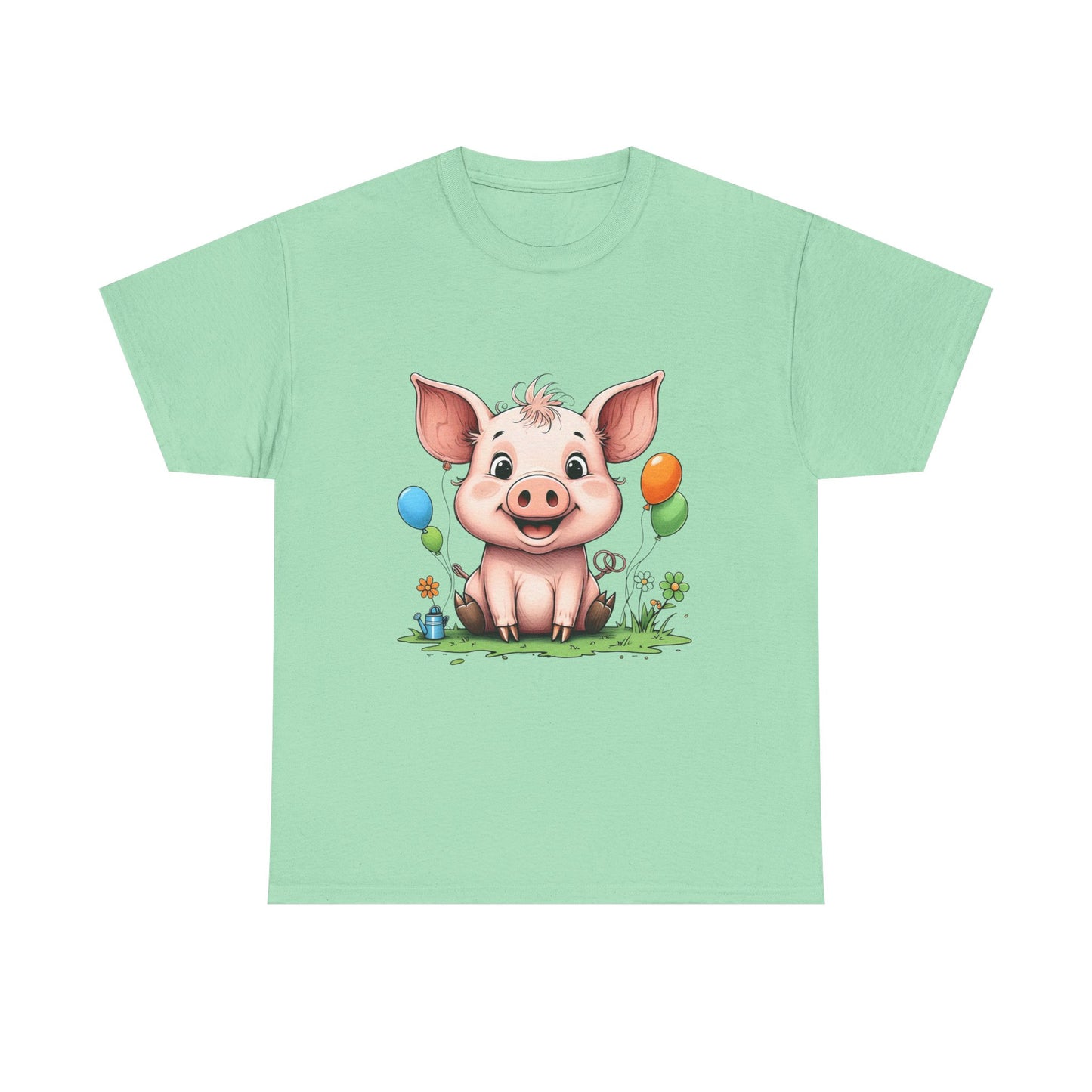 Heavy Cotton Pig Tee