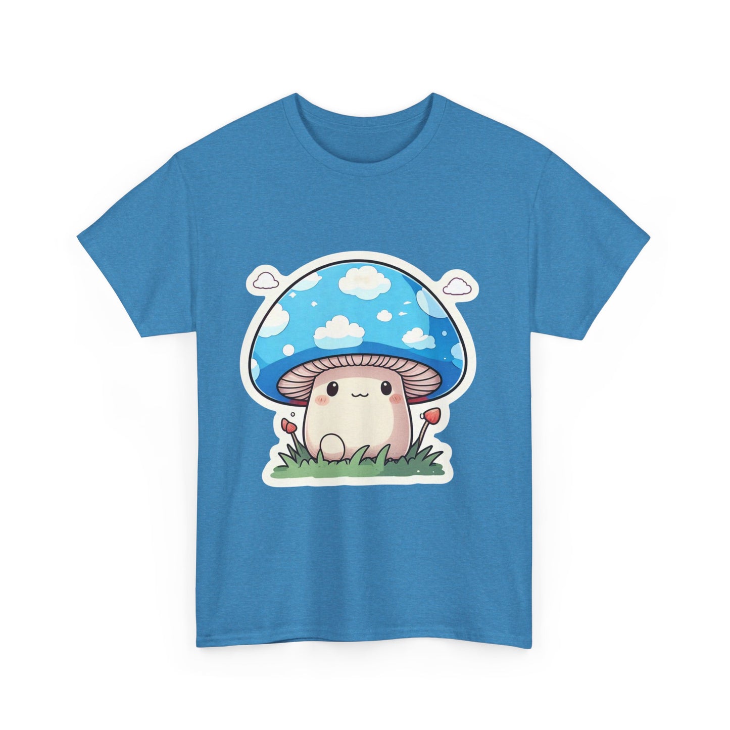 Cloudy Mushroom Cotton Tee