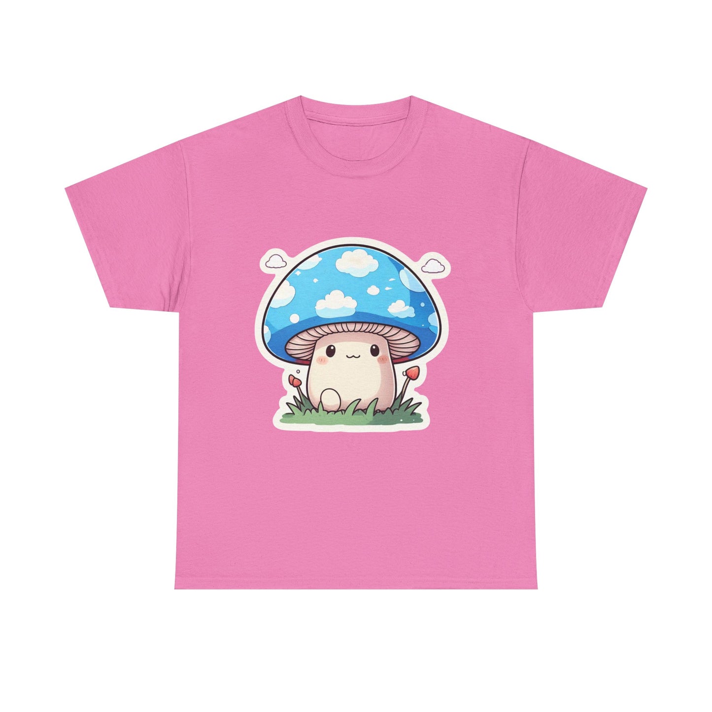 Cloudy Mushroom Cotton Tee