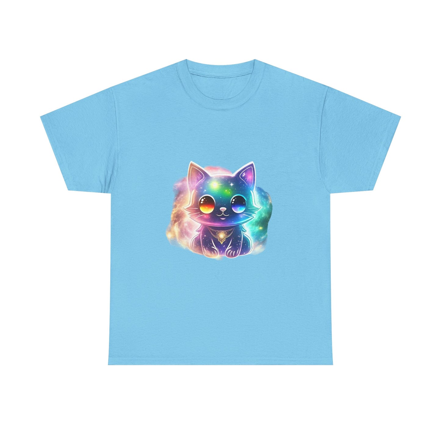 Galaxy Cat Heavy Cotton Tee