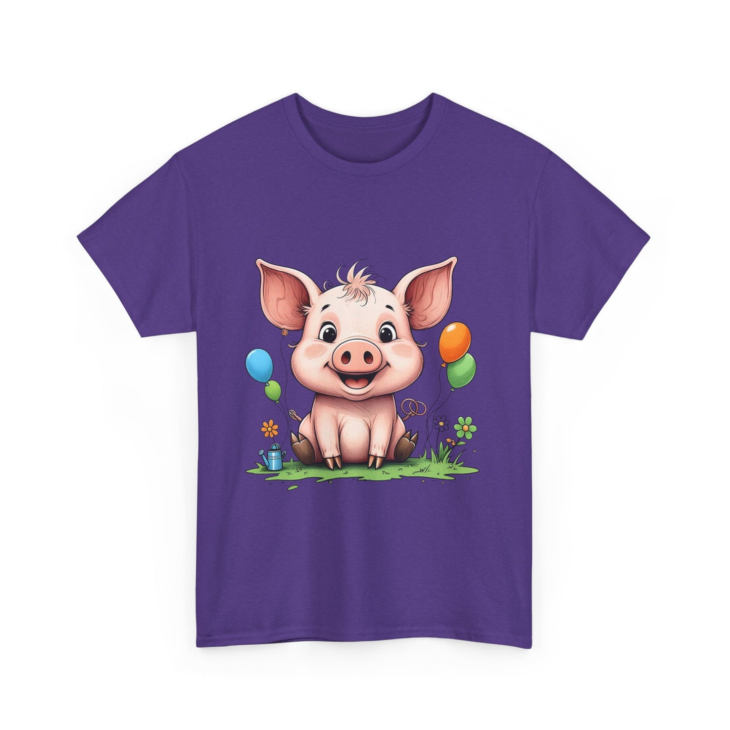 Heavy Cotton Pig Tee