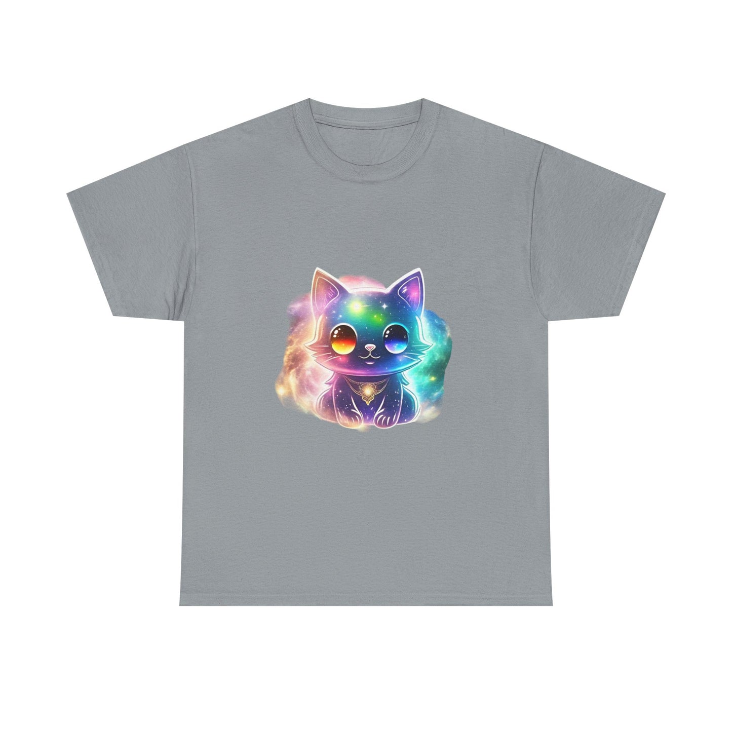 Galaxy Cat Heavy Cotton Tee