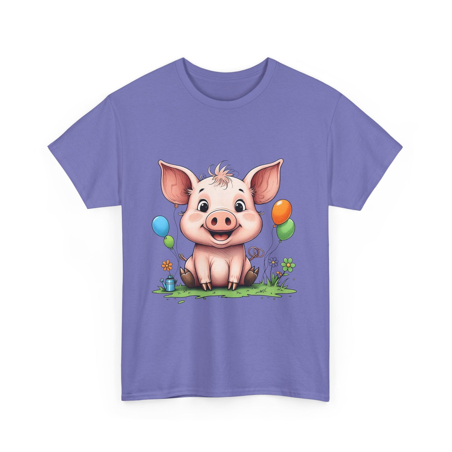 Heavy Cotton Pig Tee