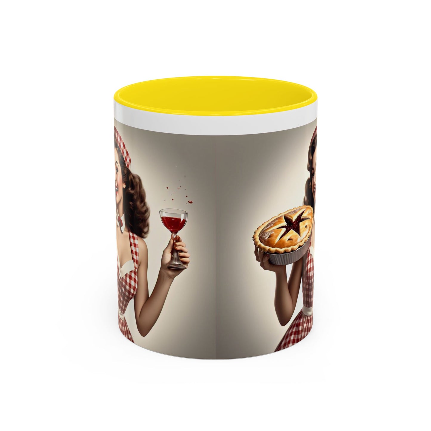 Pin-up Girl Coffee Mug (11, 15oz)