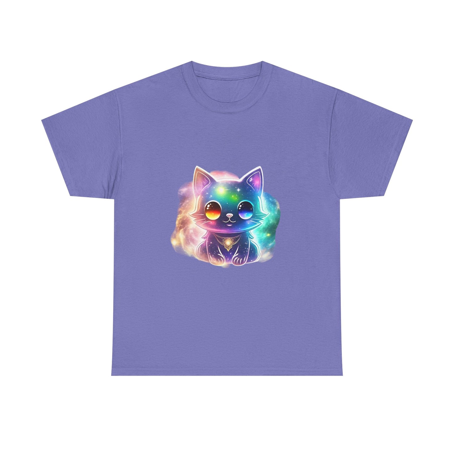 Galaxy Cat Heavy Cotton Tee