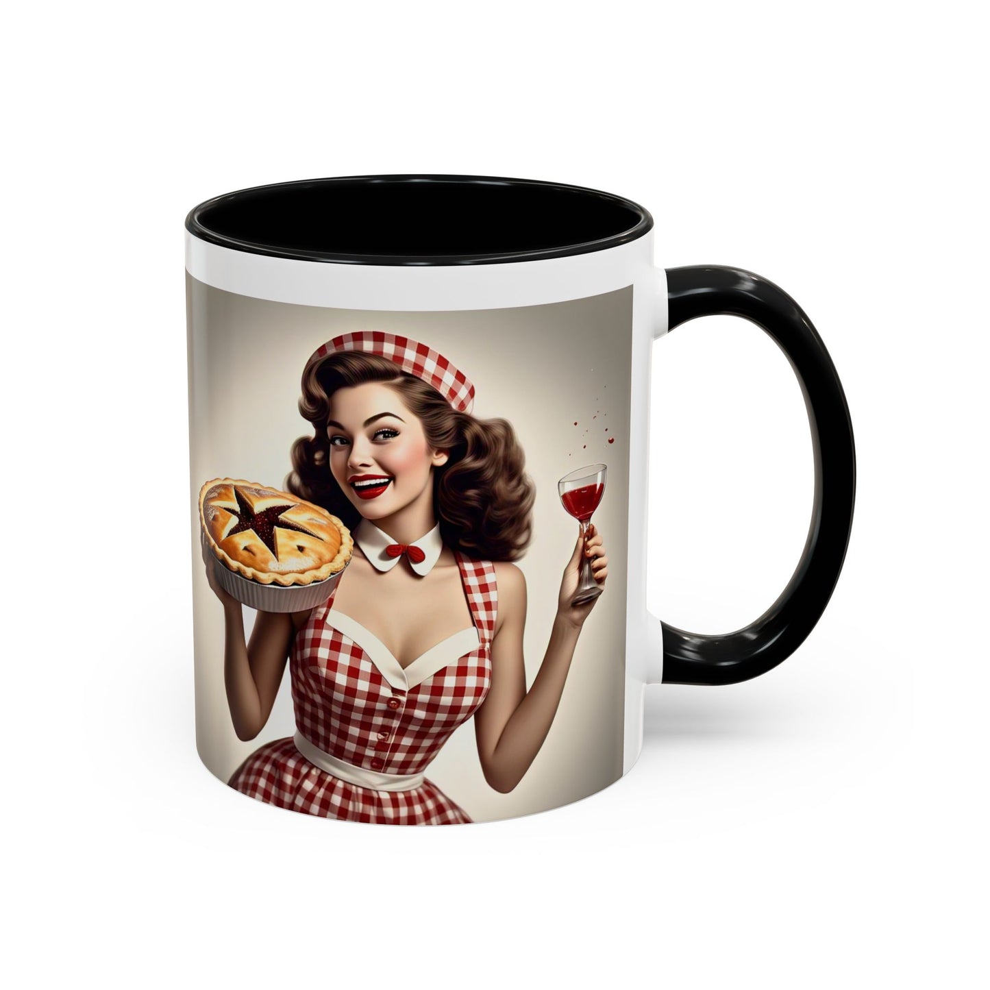 Pin-up Girl Coffee Mug (11, 15oz)