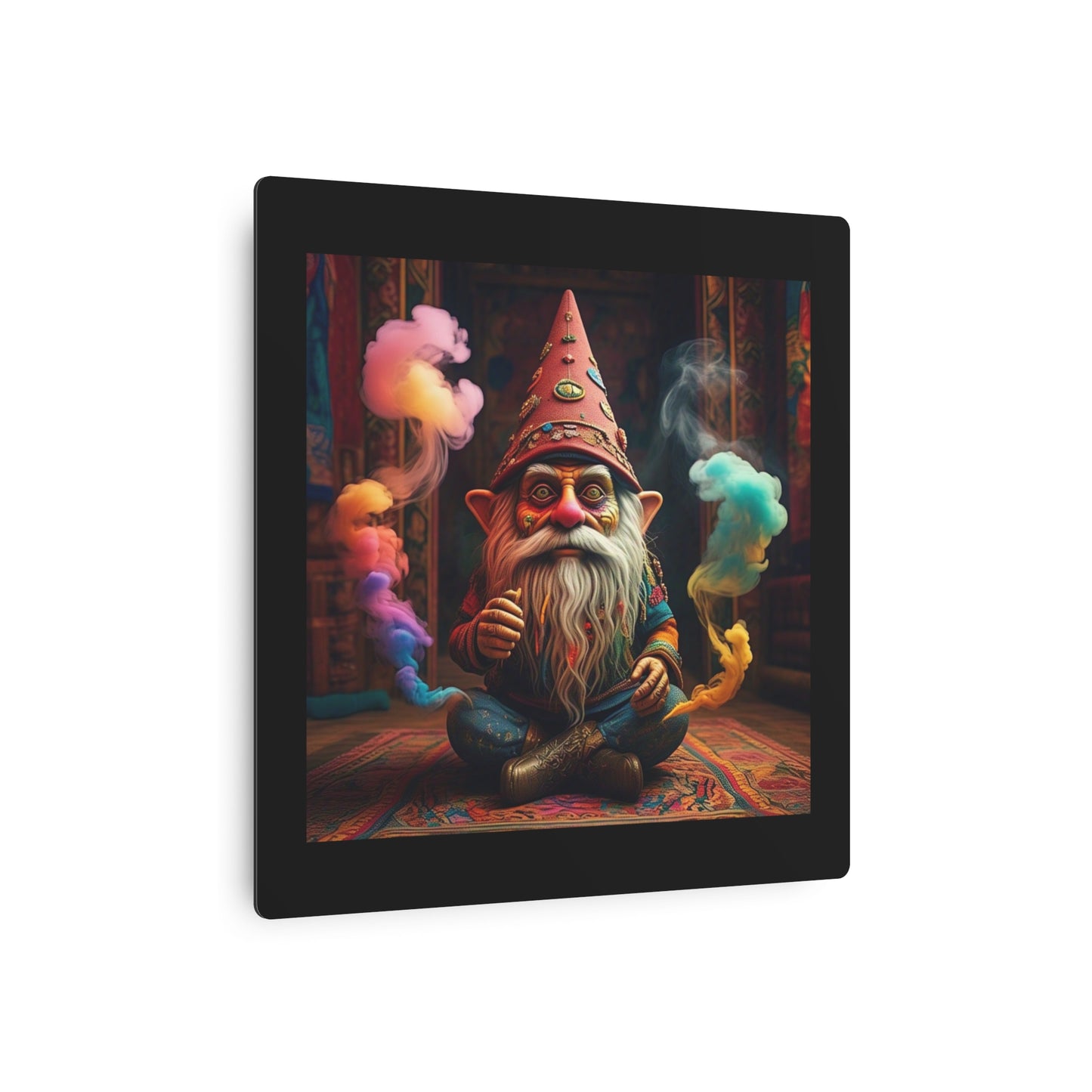 Gnome Metal Art Sign