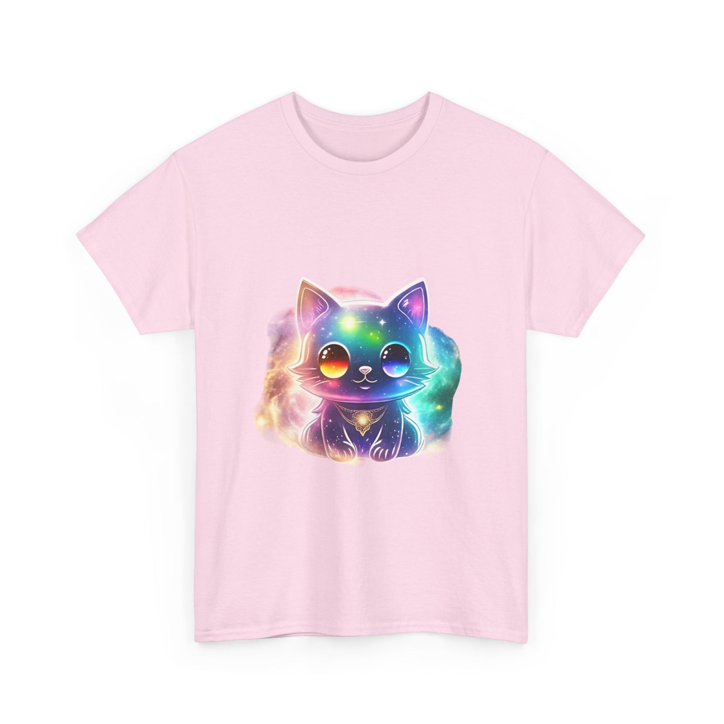 Galaxy Cat Heavy Cotton Tee