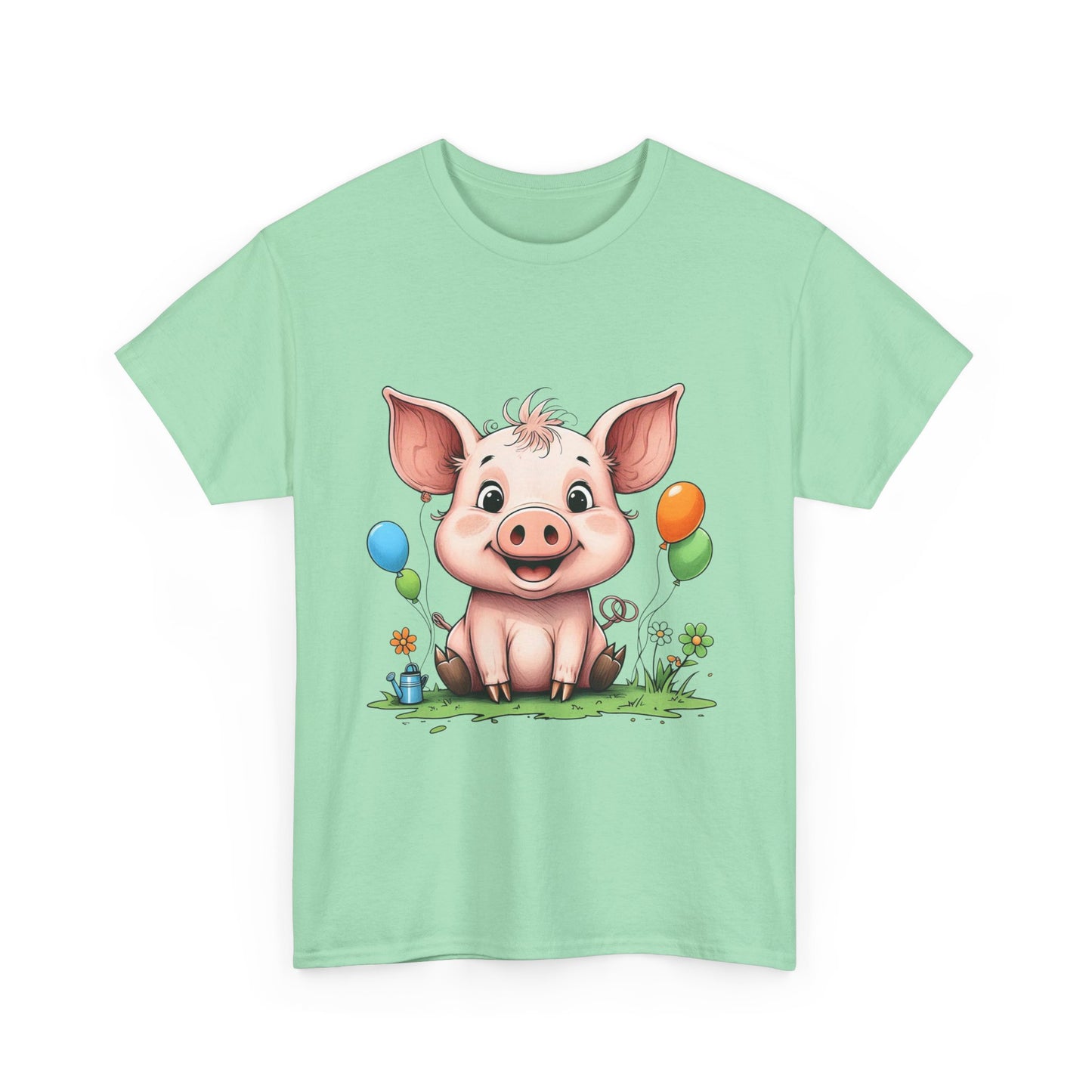 Heavy Cotton Pig Tee