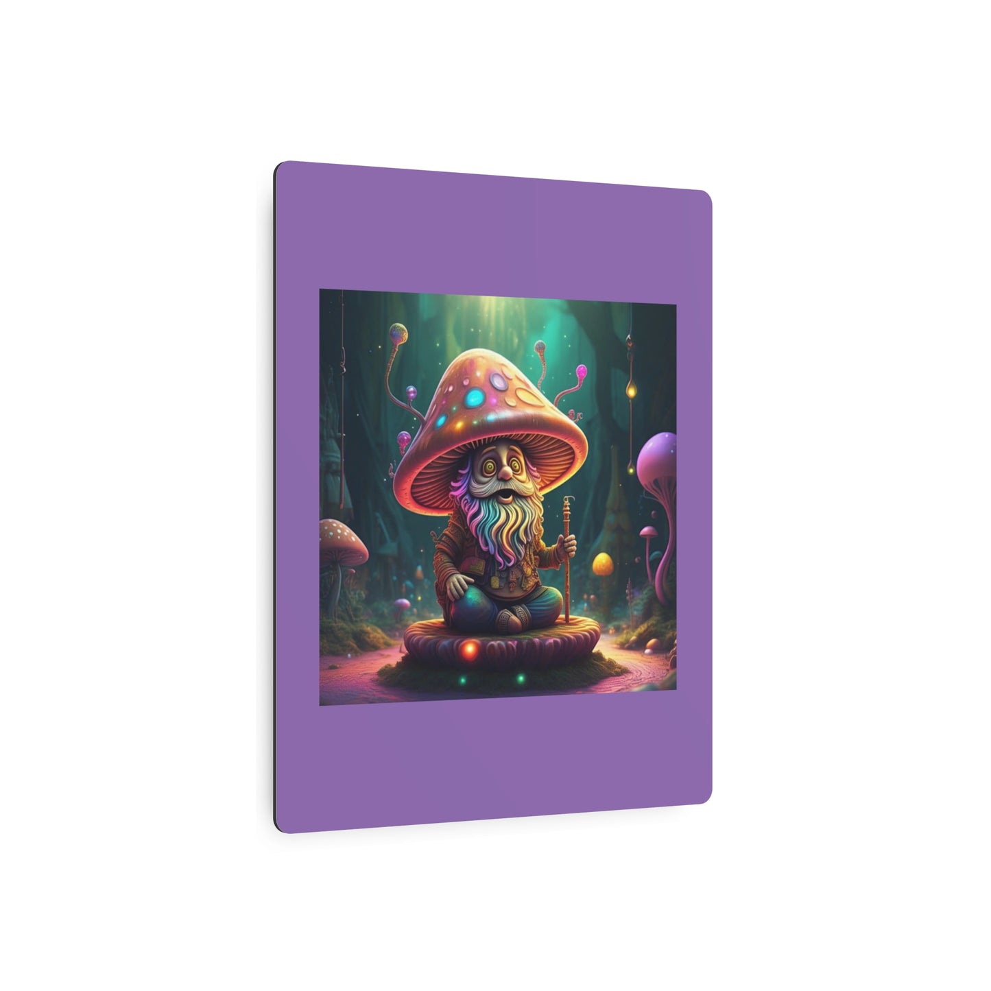 Gnome Metal Art Sign