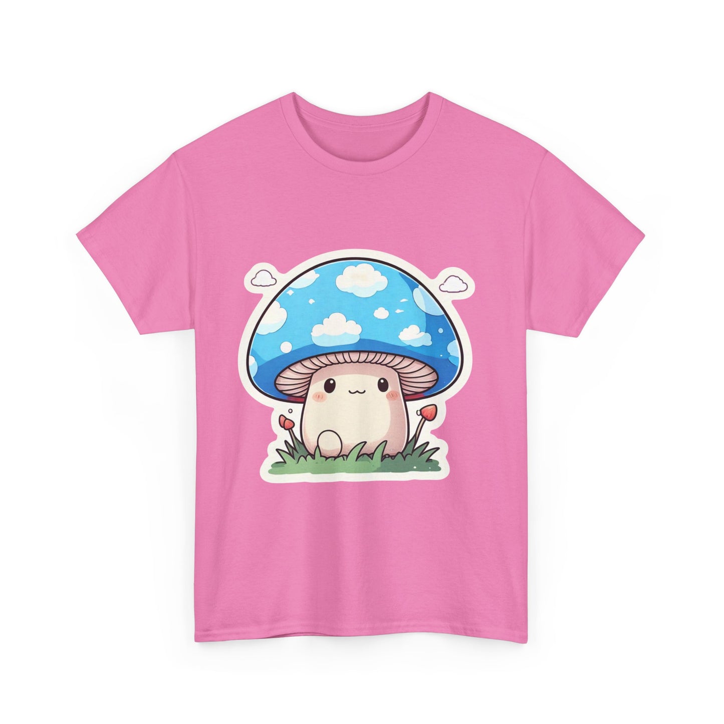 Cloudy Mushroom Cotton Tee