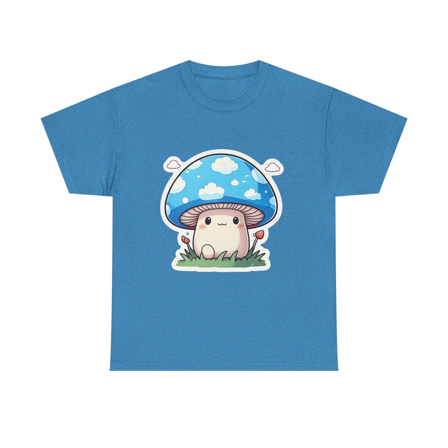 Cloudy Mushroom Cotton Tee