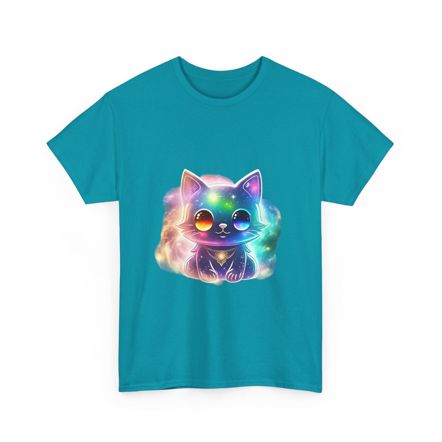 Galaxy Cat Heavy Cotton Tee