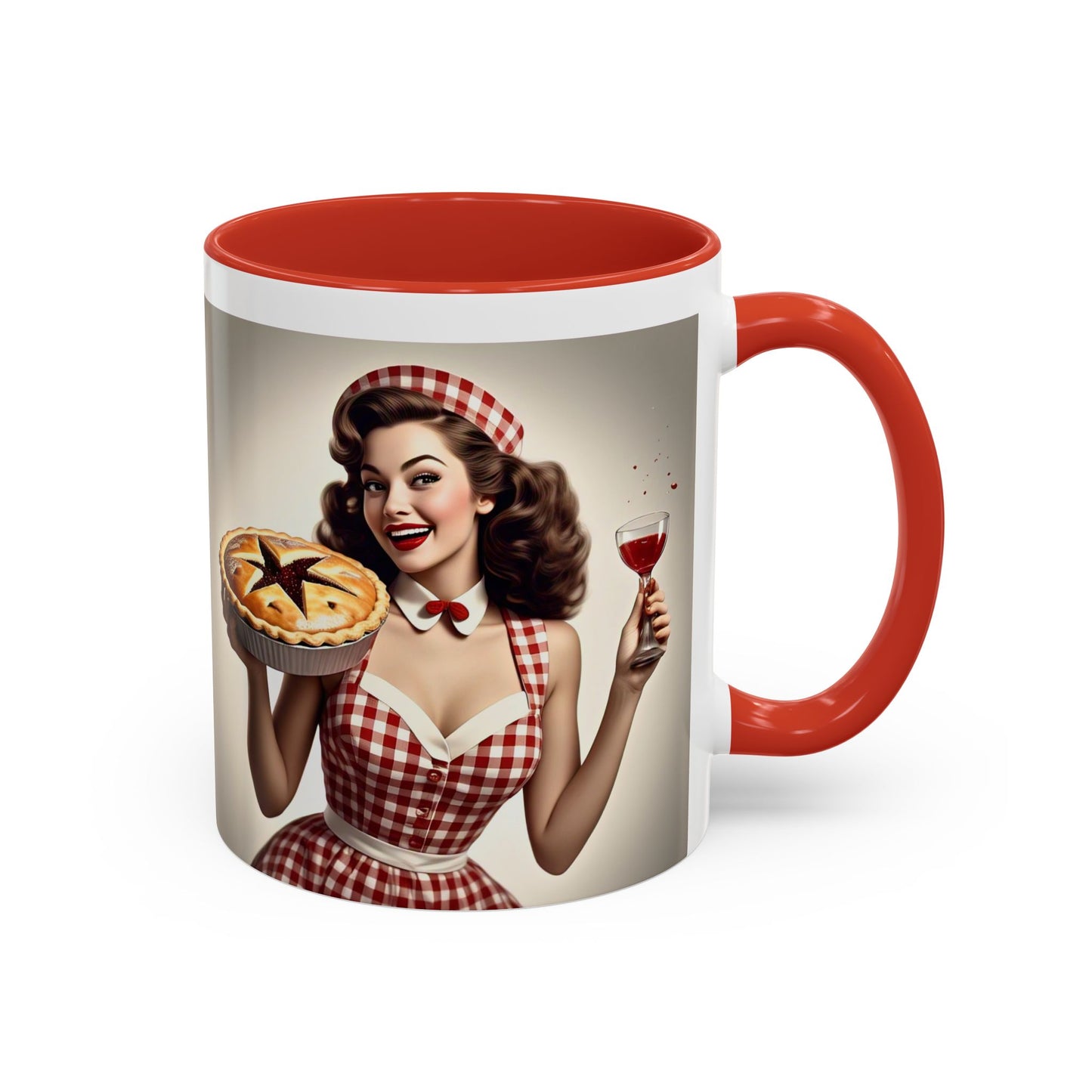 Pin-up Girl Coffee Mug (11, 15oz)