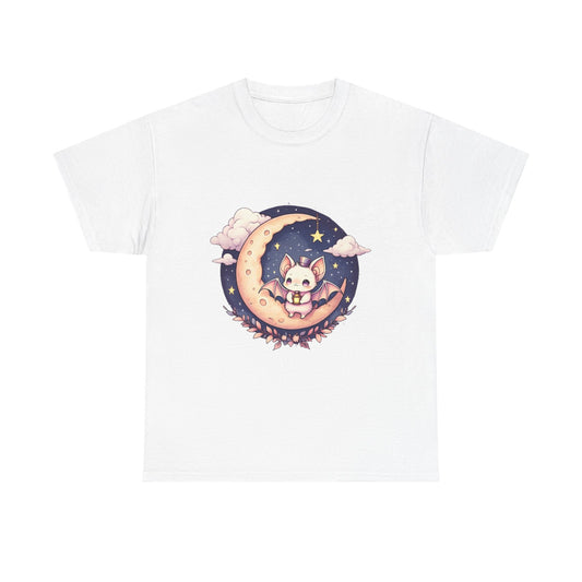 Moon Bat Heavy Cotton Tee