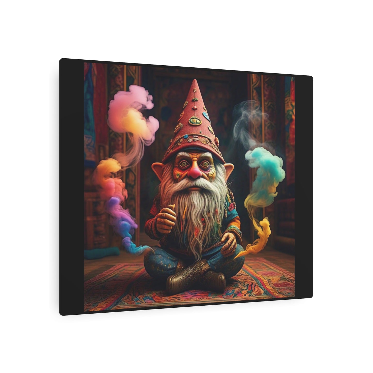 Gnome Metal Art Sign