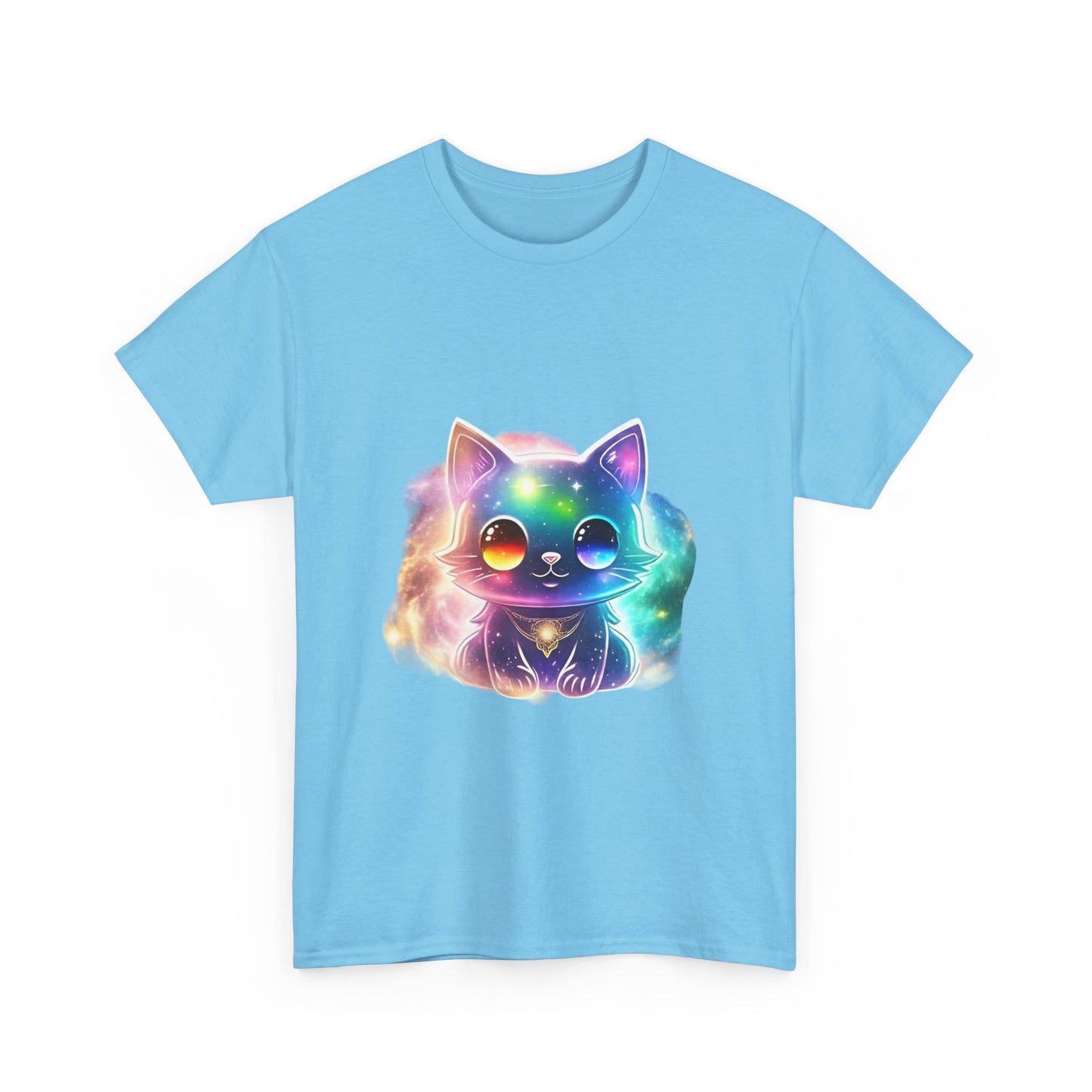 Galaxy Cat Heavy Cotton Tee