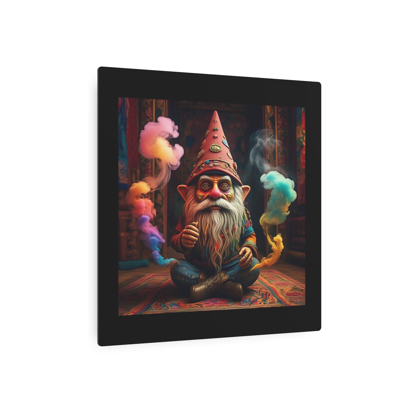 Gnome Metal Art Sign