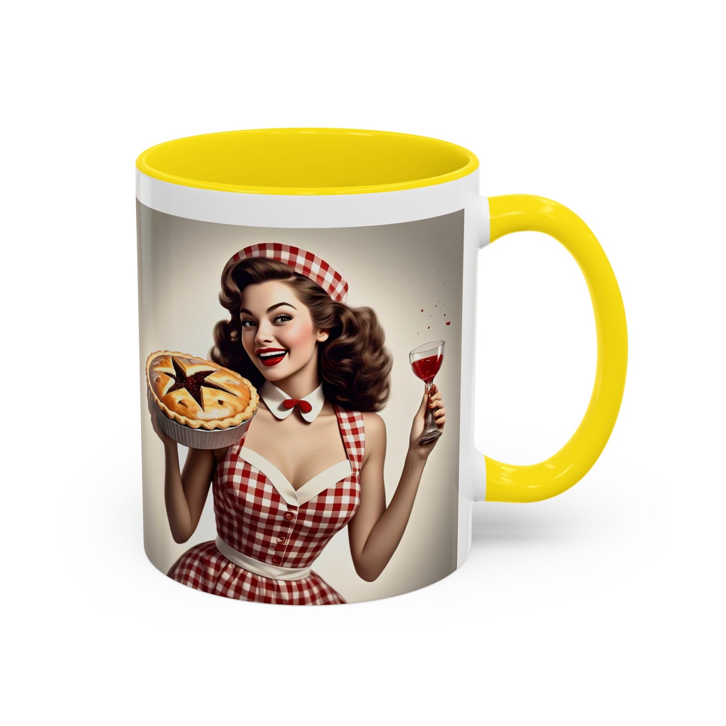 Pin-up Girl Coffee Mug (11, 15oz)