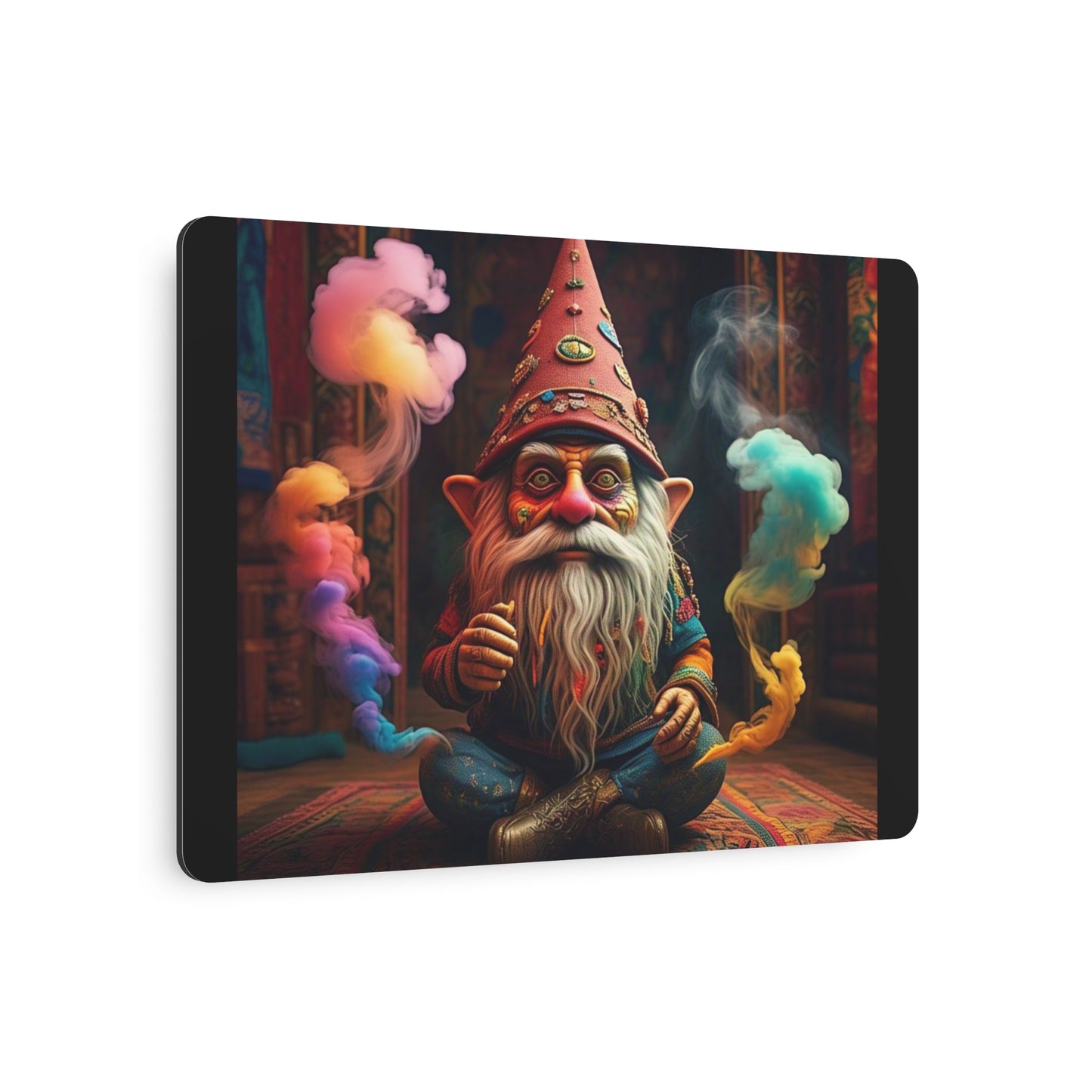 Gnome Metal Art Sign