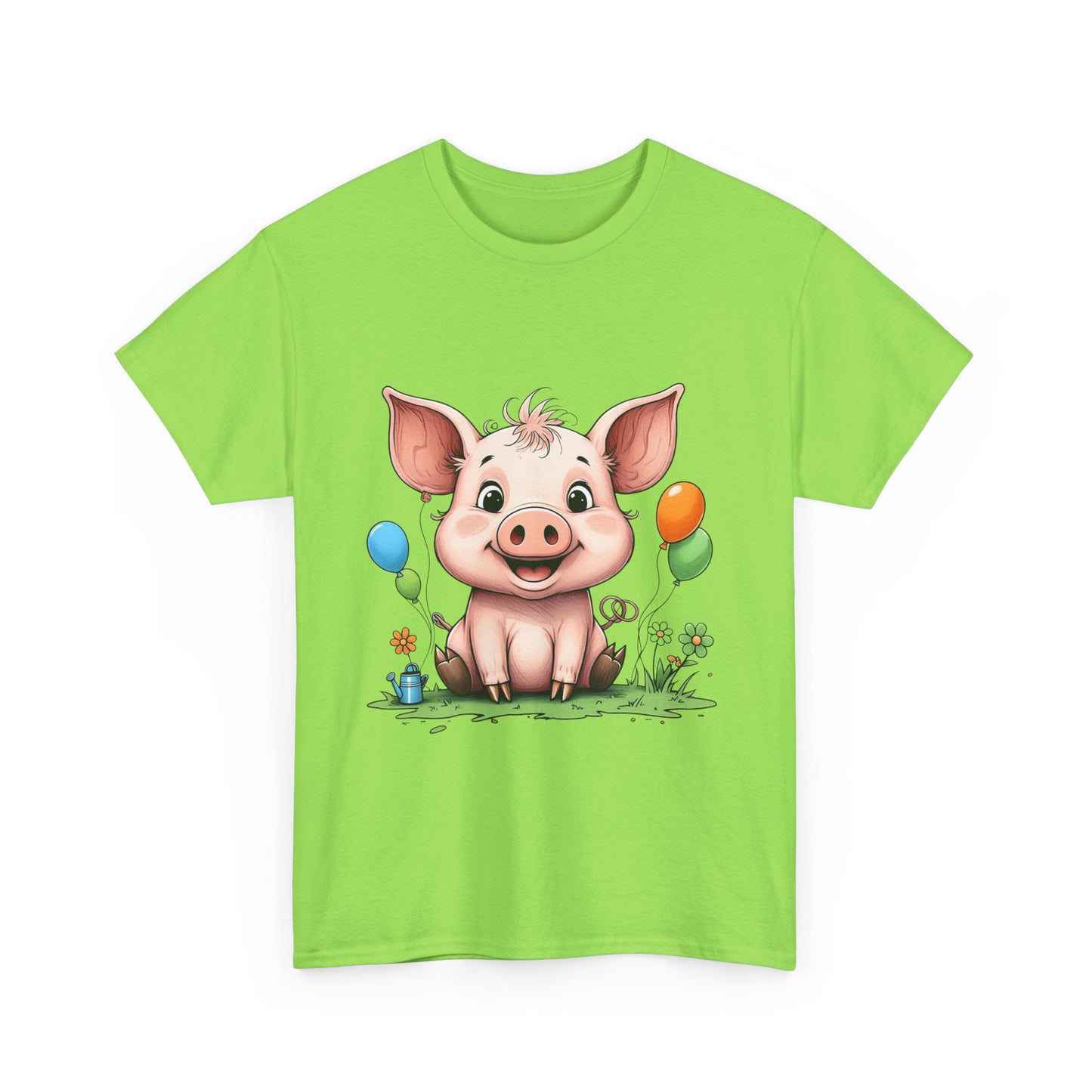 Heavy Cotton Pig Tee