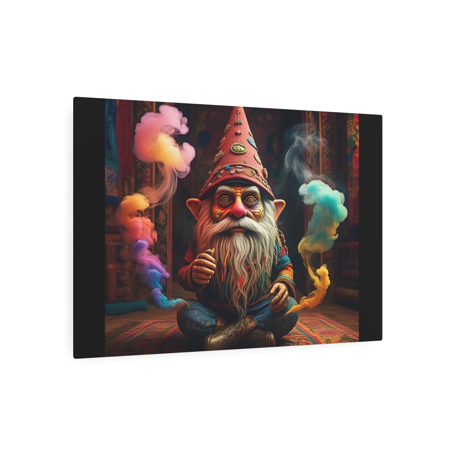 Gnome Metal Art Sign