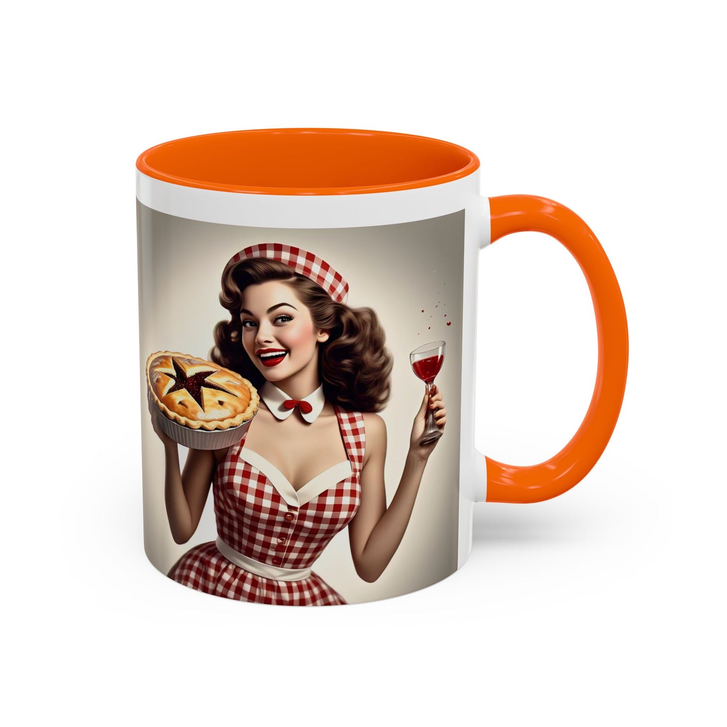 Pin-up Girl Coffee Mug (11, 15oz)