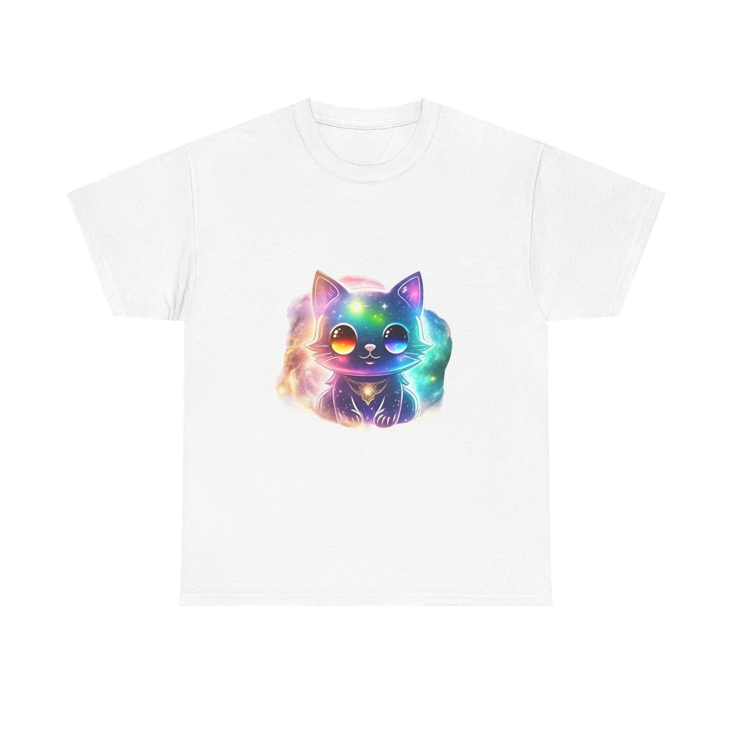 Galaxy Cat Heavy Cotton Tee