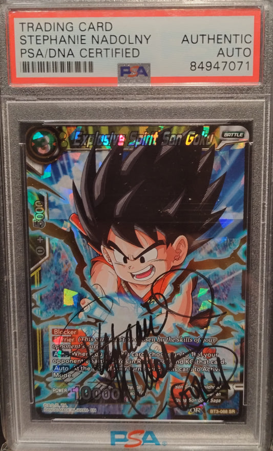 Kid Goku (Autographed by: Stephanie Nadolny)